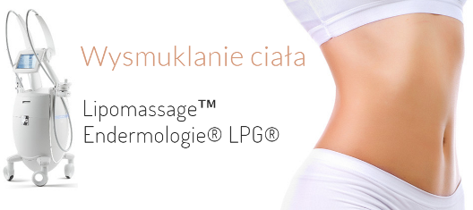Wysmuklanie ciała - Lipomassage, Endermologie LPG