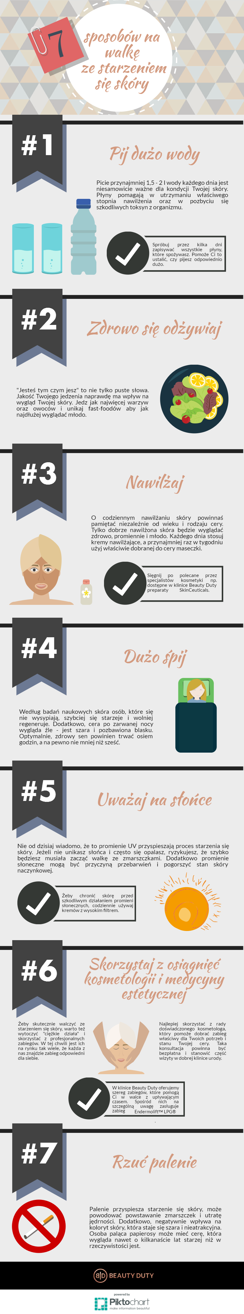 7 sposobów na walkę ze starzeniem się skóry