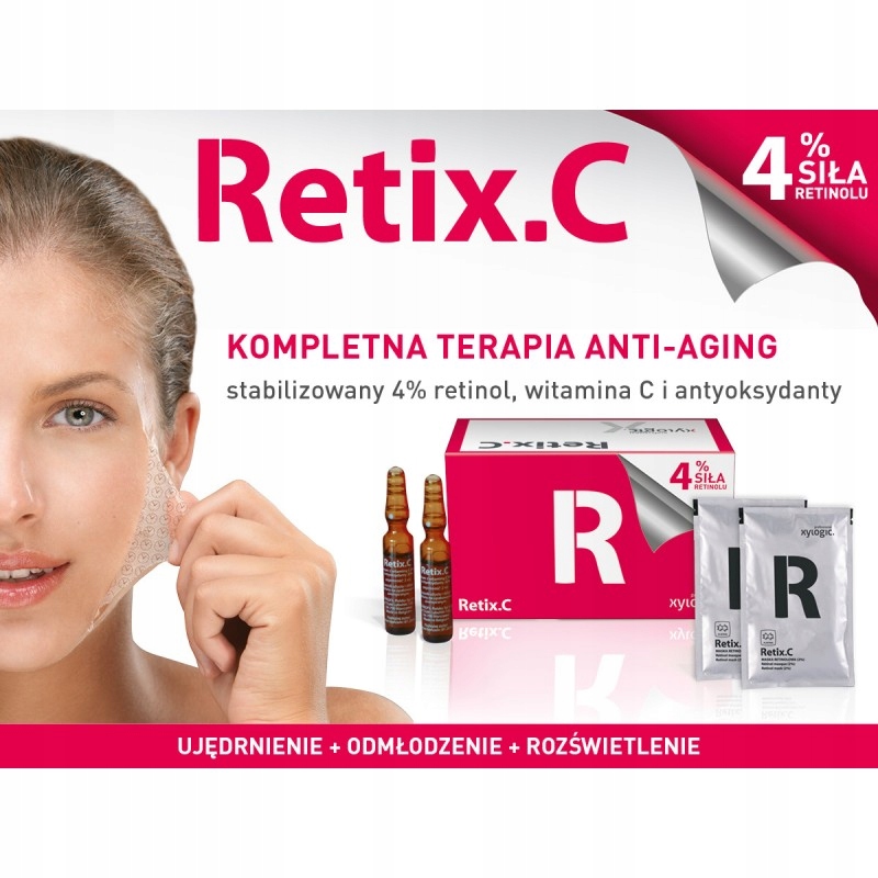 XYLOGIC RETIX-C - RETINOL - 4 - zestaw profesjonalny