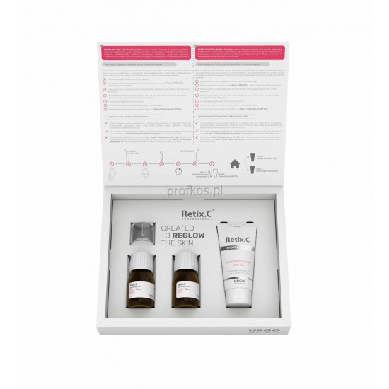 Retix C - Retiglow set with peel complex - 6szt