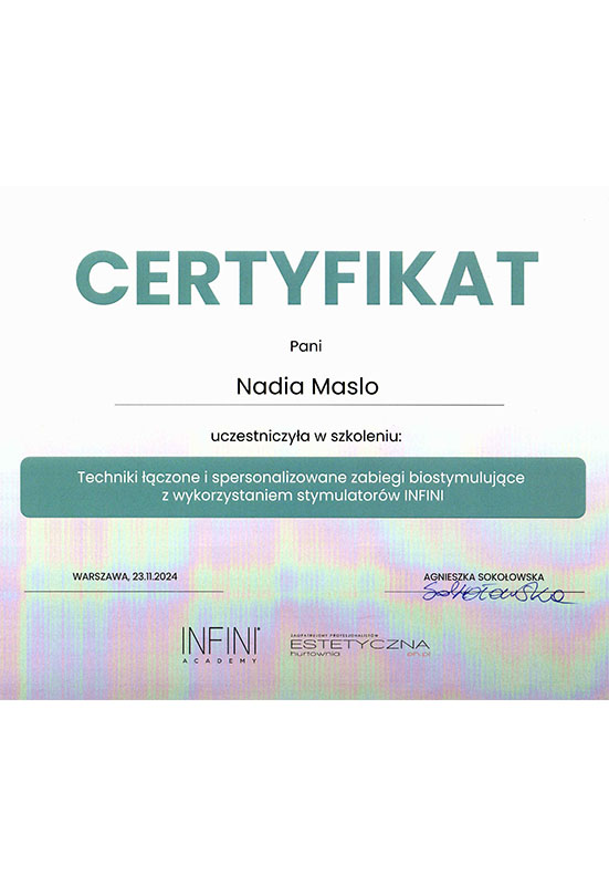 Nadia Maslo – INFINI